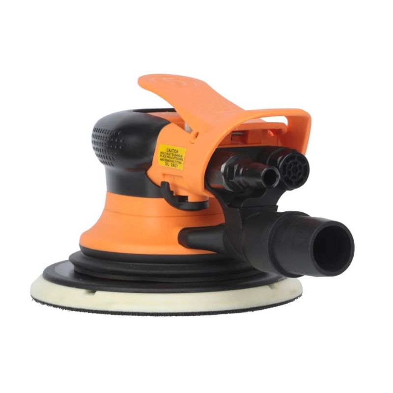 6inch 150mm Pneumatic Random Orbital Sander Orbit 5mm Central Vacuum Air Sander Power Orbital Sanding Machine