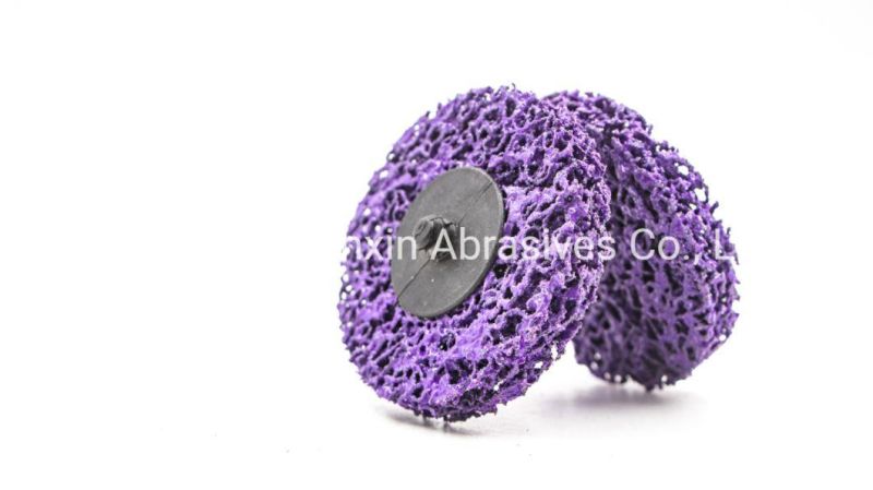 2" R Type Purple Color Strip It Cleaning Paint Removing Quick Change Disc