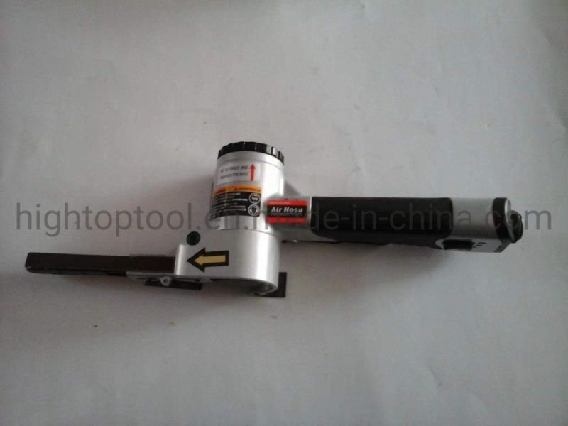 Metal Stainless Steel Pipe Tube Surface Finishing Pneumatic Air Belt Sander Polisher Grinder Sanding Polishing Machine