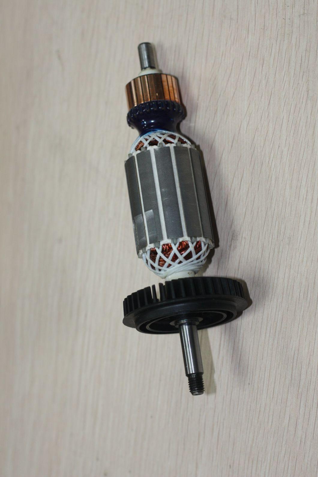 110V 220V Power Tool Spare Parts Armature Rotor for Angle Grinder Gws 11-125