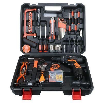 Brushless Lithium Battery Power Tools Rechargeable Cordless Electric Angle Grinder Screwdriver Hammer Drill Combination Tool Set