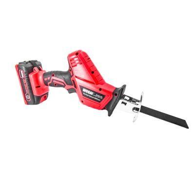 20V Wosai Adjustable Speed Electric Saw Set Cordless Reciprocating Saw