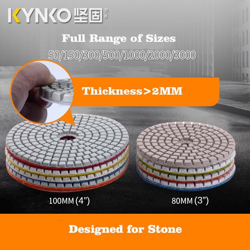 100mm Diamond Polishing Pad for Concrete Floor