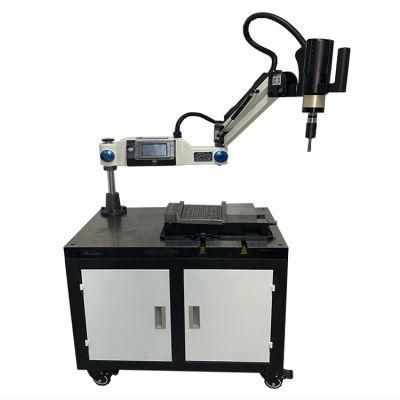 360&deg; Electric Tapping Machine Flexible Arm 39&quot; 5/8&quot; Range Touch Screen