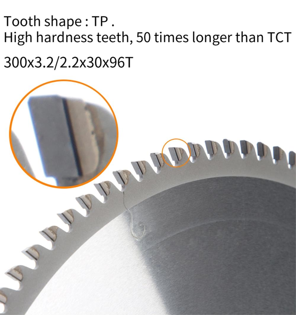 Pilihu PCD Saw Blade 300*3.2*30*96t Circular Saw Blade for Wood/MDF/Laminated Board