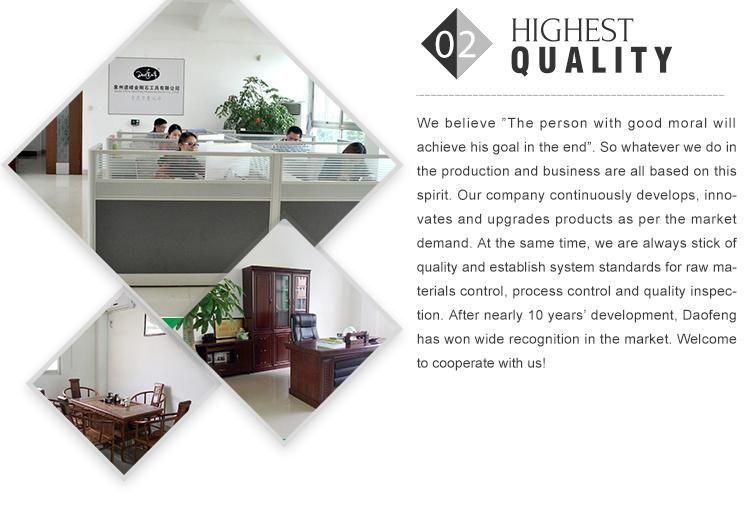 Daofeng 3inch 80mm Aluminium Backing Thin