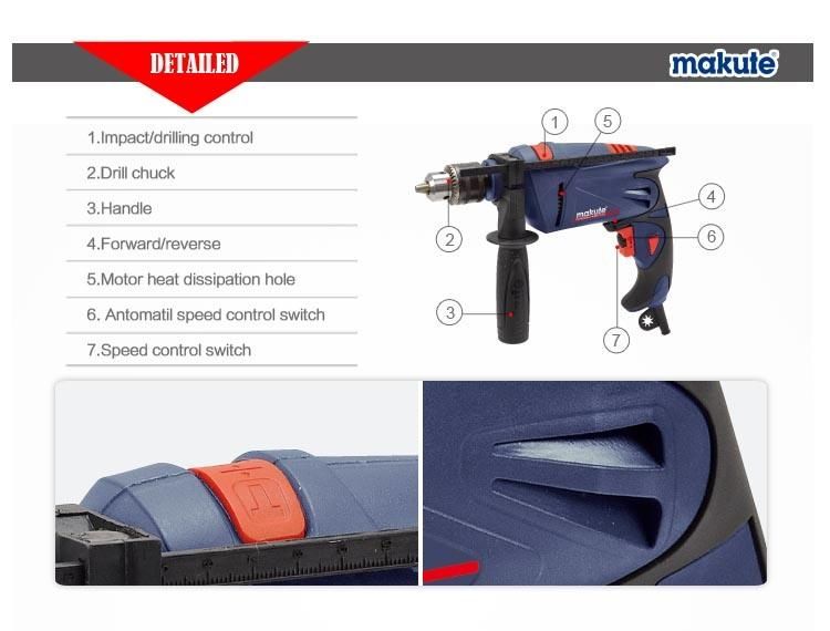 Makute Electric Professional Impact Drill (ID008)