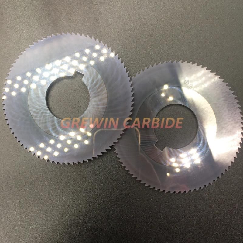 Gw Carbide -Circular Saw Blade 63X2.0X16X80t Solid Tungsten Carbide Circular Saw Blade /Carbide Slitting Saw with High Quality