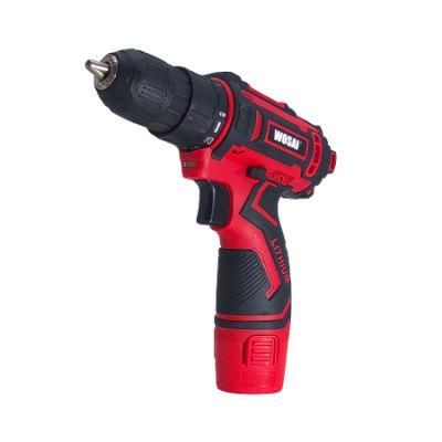 Mini Electric Drill 12V Wosai Drilling Screw Wireless Drill Portable Drilling Machine