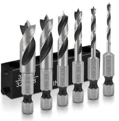Stubby Drill Bit Set for Wood