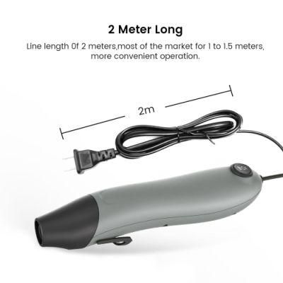 Electronic PVC Electric Portable Shrink Hot Air Blower Mini Heat Gun Heat Shrink Tool Heat Gun