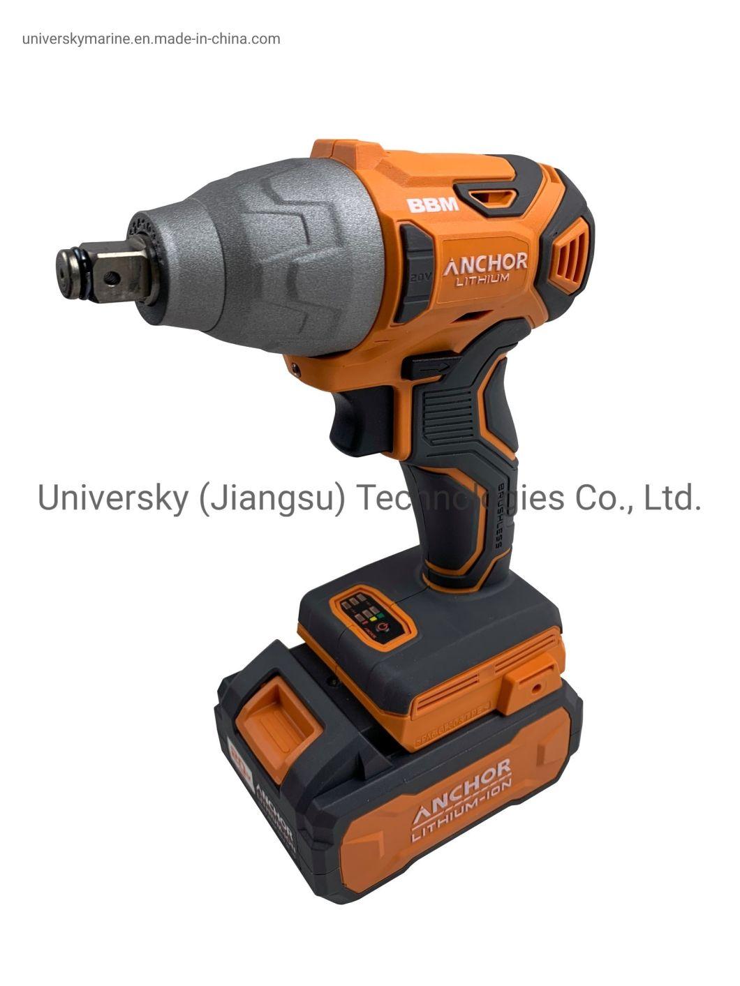 NEW ARRIVAL 20V Li-ion BATTERY CORDLESS IMPACT DREIVER WITHOUT CARBON BRUSH MOTOR IODINE PLUG-IN