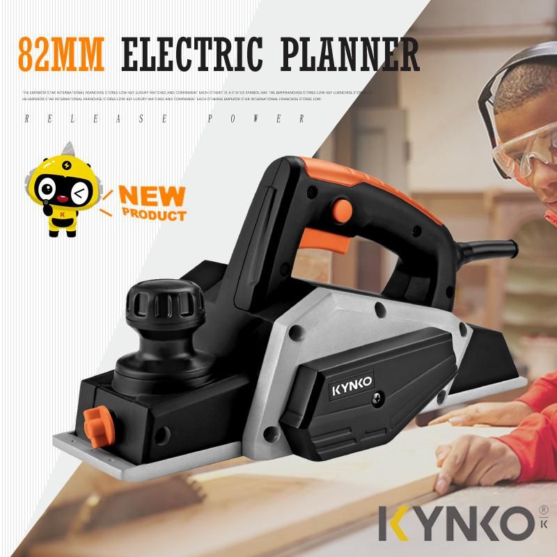 710W Kynko Power Tools Wood Machine Electric Planer for Heavy Duty Work (KD48)