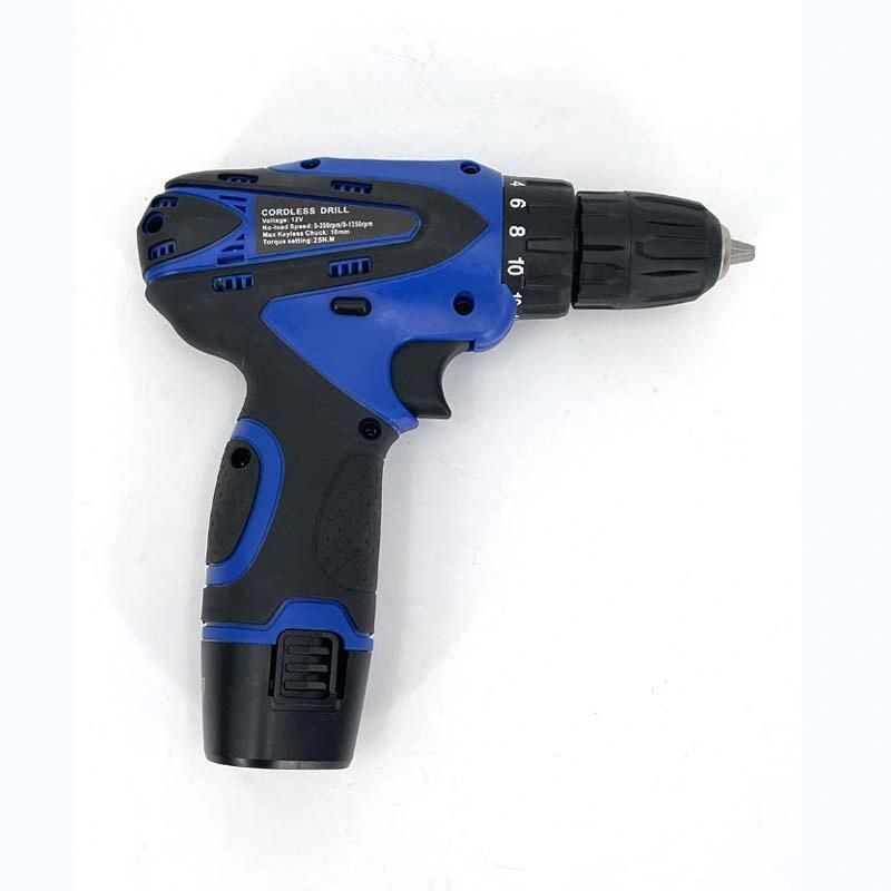 Cg-2013bl Double Speed 12V 16.8V 21V Li-on Lithium Battery Professional Manufacturer Hand Rechargeable Double Speed Cordless Drill