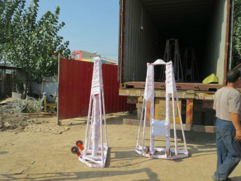 3tons -5tosn Cable Drum Jack, Electrical Cable Stand