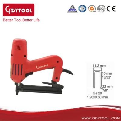 Electric Stapler Gun 1800W 220V/60Hz Ga. 21 1/2&prime; &prime; Crown Power Nail Gun, 801/16 Electric Stapler Gdy-Ef8016A