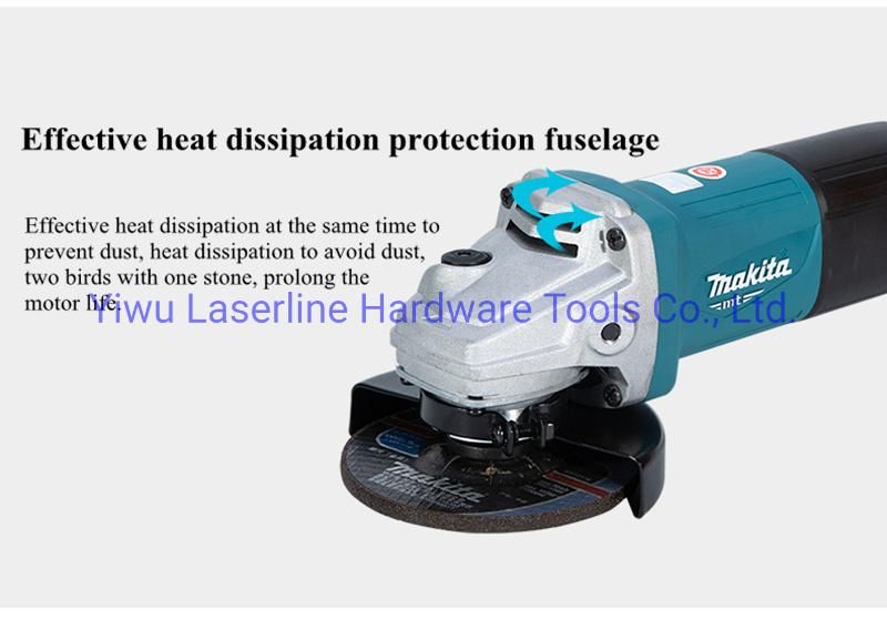 Original Makita 100mm (4") M9512b Electric Grinder Grinding Machine Portable Electric Angle Grinder