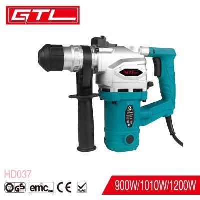 900W/1010W/1200W Heavy Duty Rotary Hammer Drill with 3 Functions