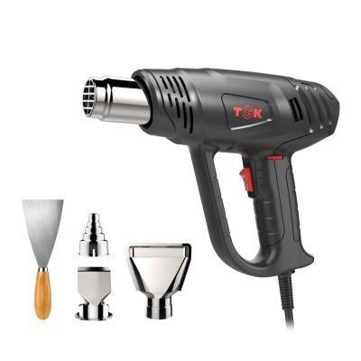 2000W Best Electric Shrink Wrap Heat Gun Adjustable Temperature to Remove Paint Hg5520