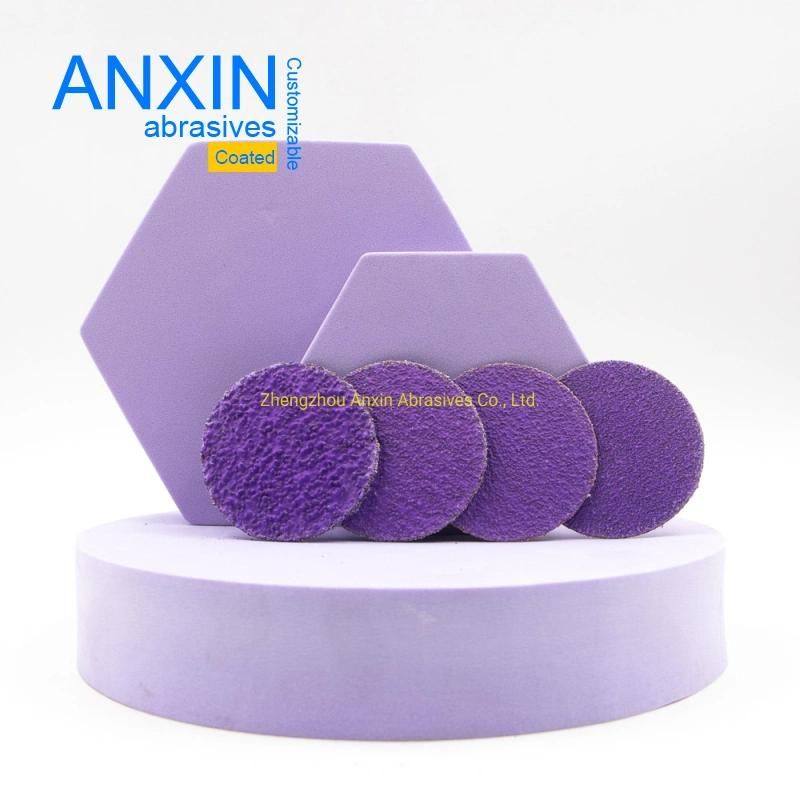 2" Ceramic Purple Quick Change Disc Factory Directly Sale