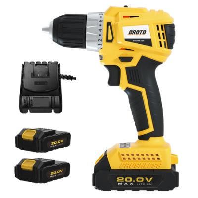 Heavy Duty Cordless Battery Power Drills Total Combo Kit Portable Brushless Electric Hand Drill Machine Set Tools Electric Tools Parts