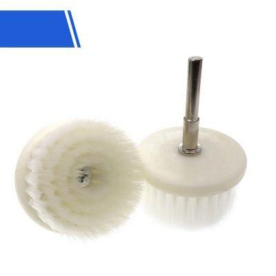 Electric Drill Brush 60mm White Nanowire Plastic Electric Drill Brush Head