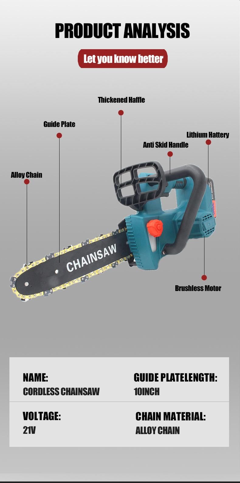 Brushless Mini Chainsaw Wood Chain Cutting