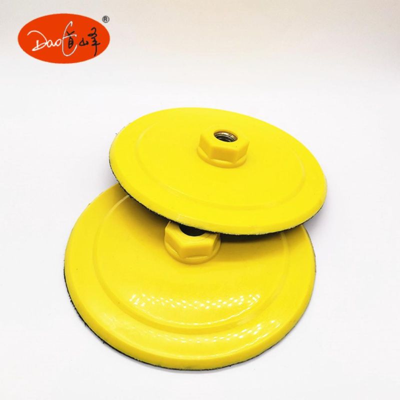 Daofeng 6inch Polishing Backing Pad (yellow)