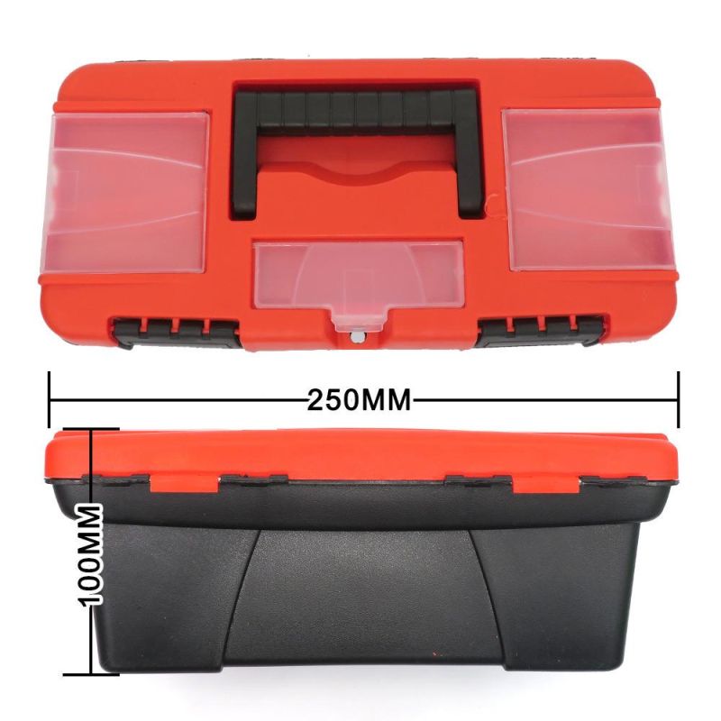 Cross-Border Supply 250 * 120mm Portable Tool Box Plastic Storage Box Multi-Function Hardware Car Toolbox