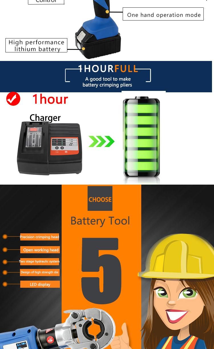 Hl-400 Hydraulic Battery Crimping Tool