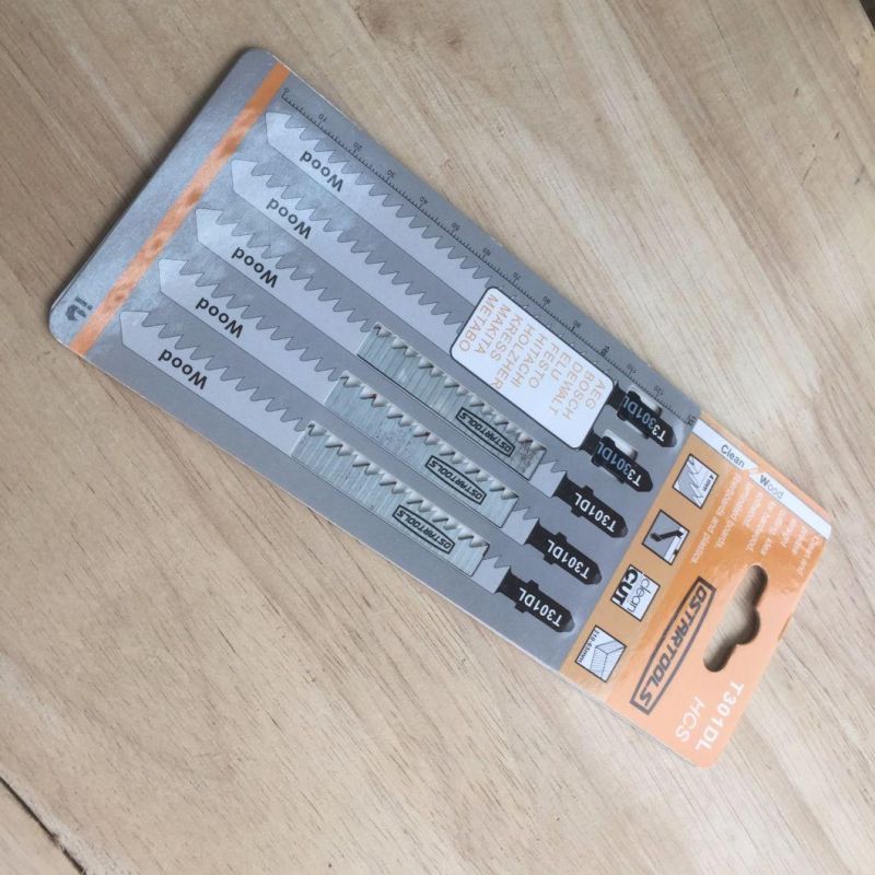 T301dl Hcs Jig Saw Blade for Clean and Precise Straight Cutting Hardwood Soft Wood