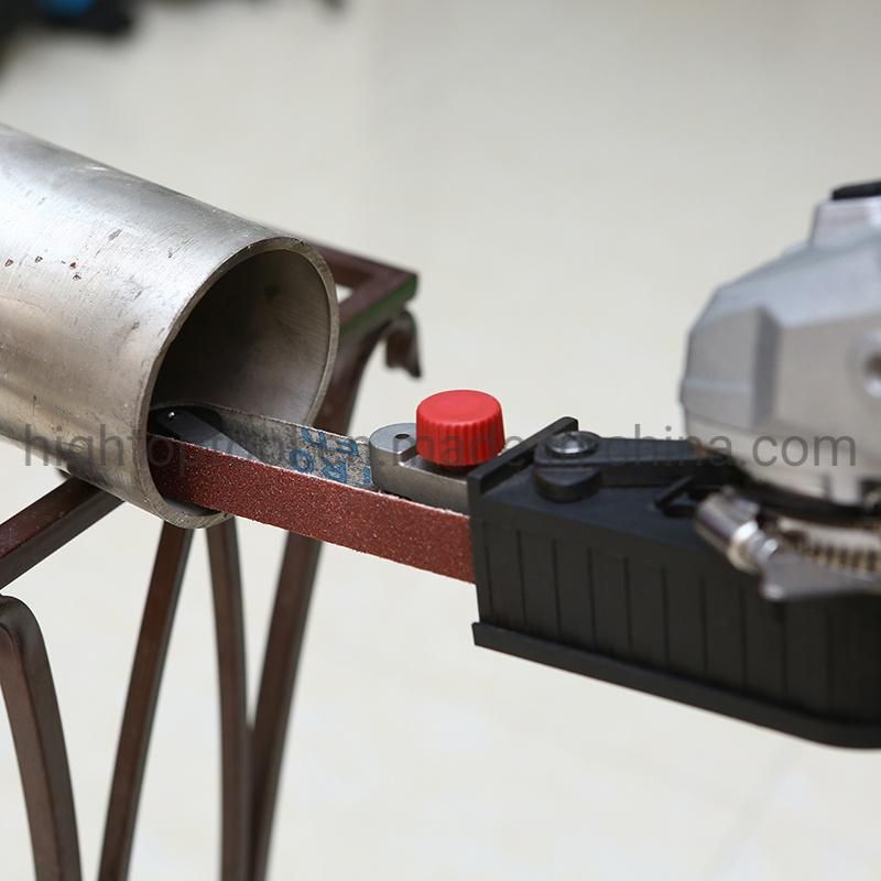 Metal Stainless Steel Angle Grinder Machine Band File Belt Sander Fillet Weld Polisher Bump Polishing Corner Polishing