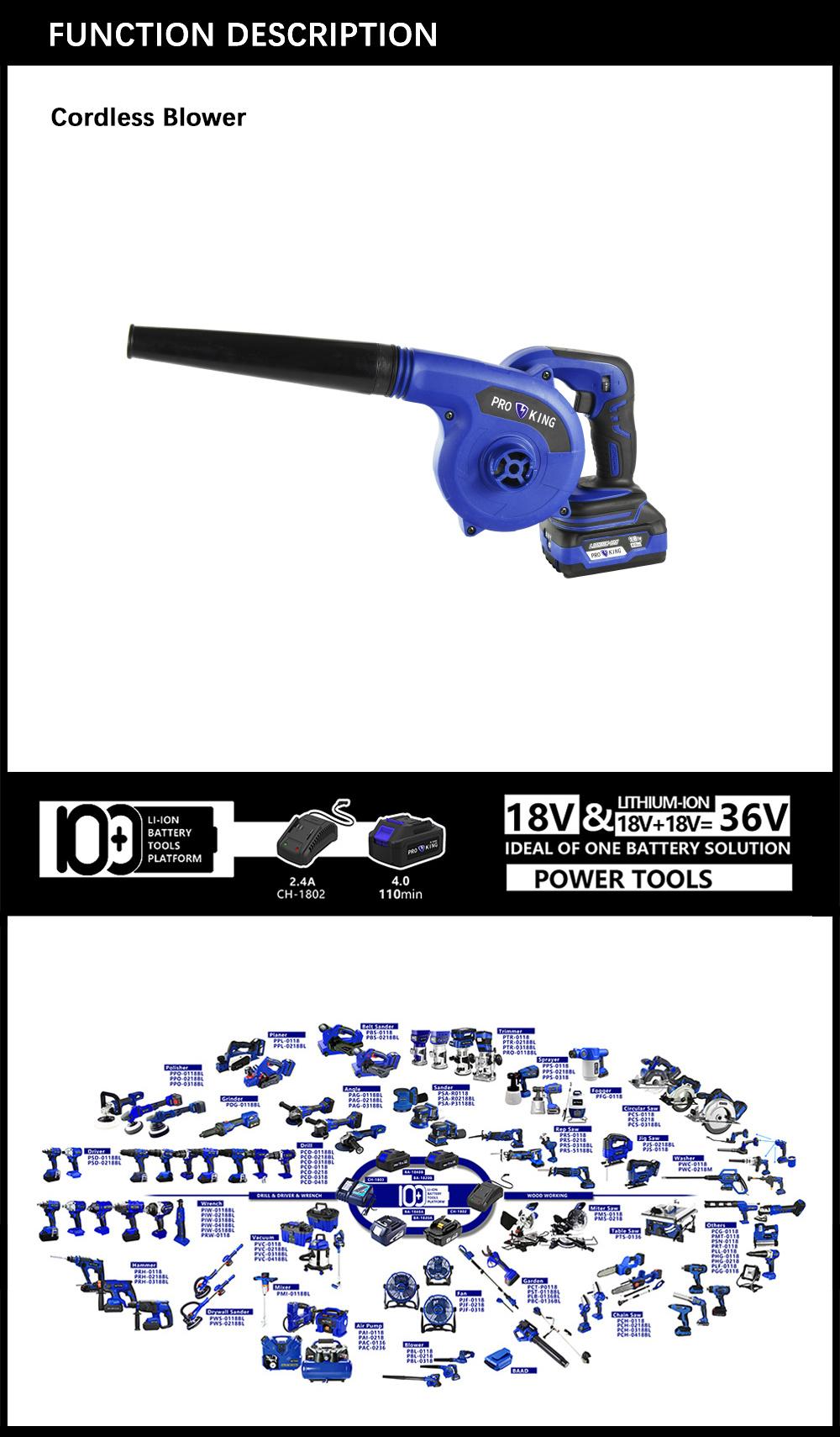 Cordless Blower Battery Tool