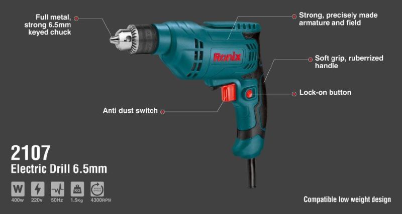 Ronix Hot Selling Drill Machines Electric Drill, Vertical Electric Drilll Model 2107