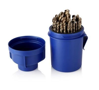 29PCS Round Plastic Box Drill Bit Set