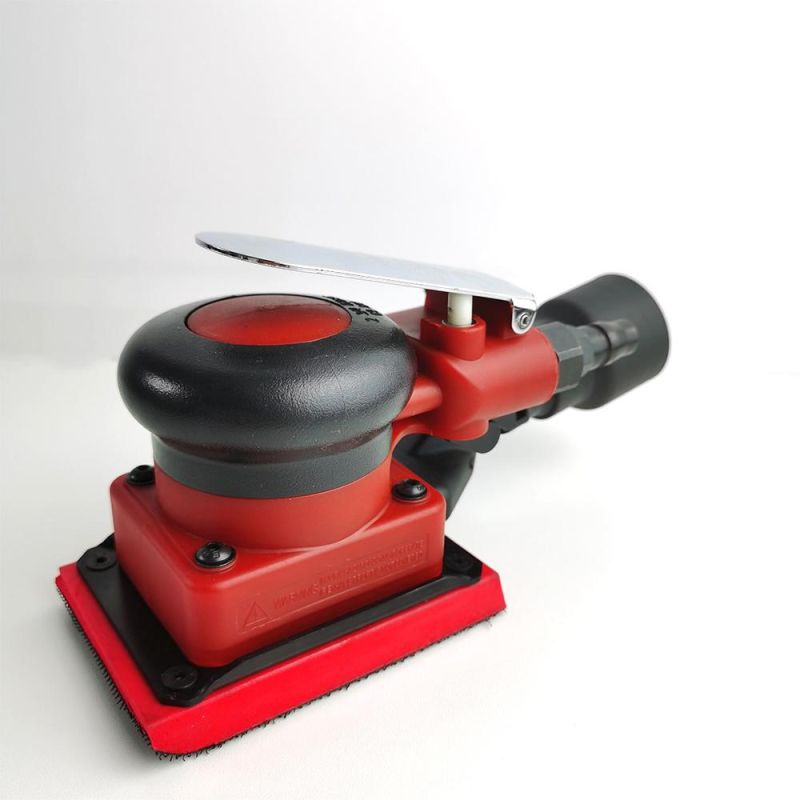 Square Pad Air Sander Central Vacuum Dual Action Sanding Machine