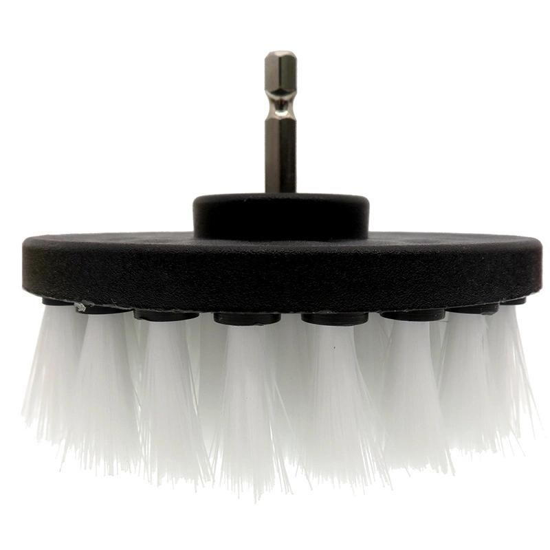Electric Drill Brush White 20-Piece Set Electric Drill Bit Kitchen Cleaning Electric Cleaning Brush