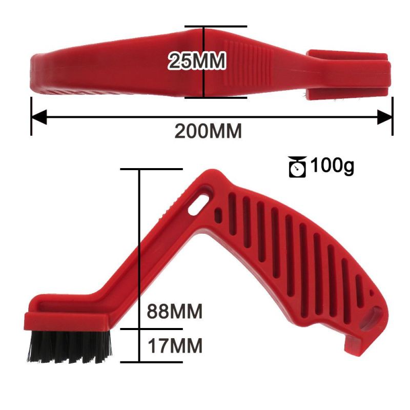 Cross-Border Supply 200*105mm Polishing Disc Cleaning Brush Grinding Wax Cleaning Brush Car Cleaning Tool Cleaning Brush