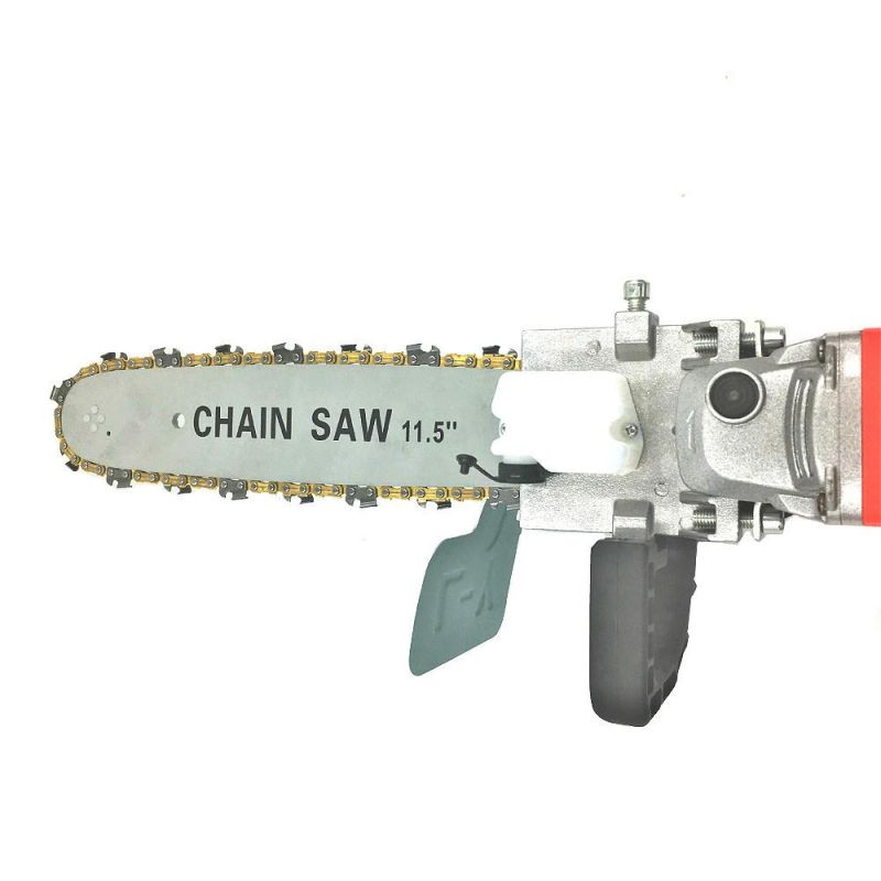 Upgrade 11.5inch Electric Chainsaw Bracket Adjustable Universal M10/M14/M16 Chain Saw Part Angle Grinder Into Chain Saw