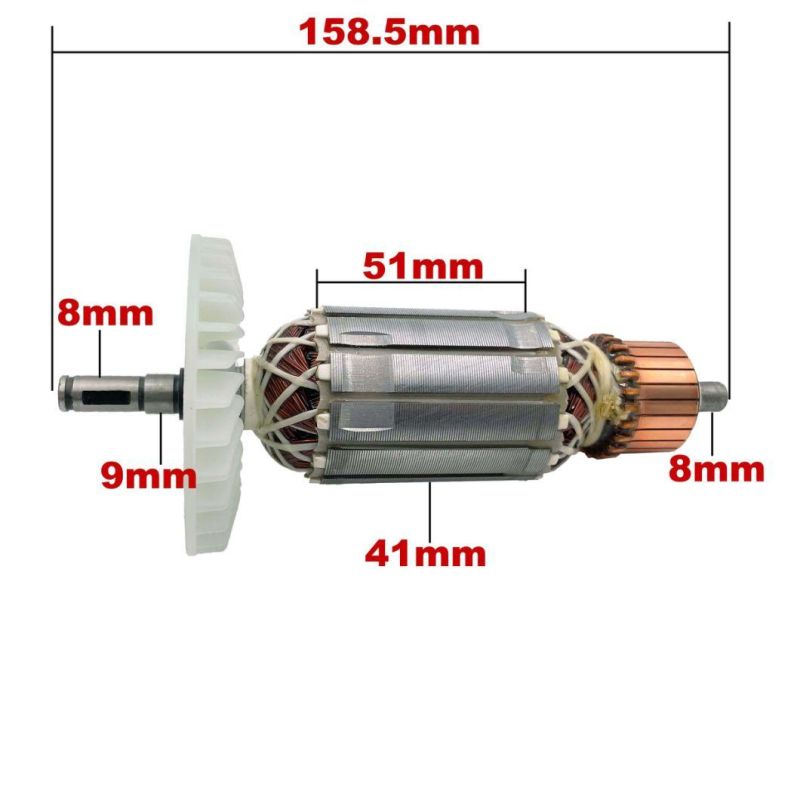 AC220V-240V Armature Rotor Anchor Replacement for Bosch Marble Saw