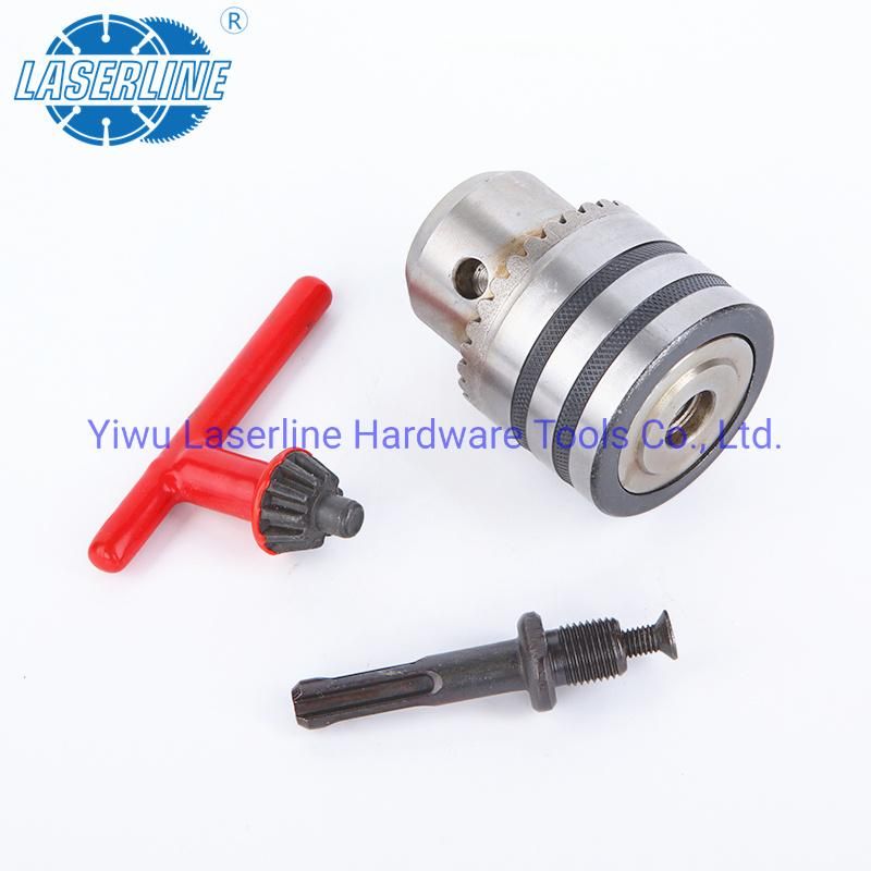 High Quality with Favourable Price Power Tools Accessory Drill Chuck with Key 16mm Thread Type