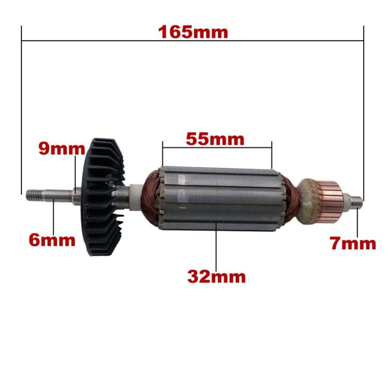 AC220V-240V Armature Rotor Anchor Replacement for Maktec Angle Grinder