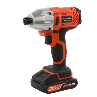 18V Cordless Impact Screwdriver Power Tool Electric Tool Power Screwdriver Electric Screwdriver