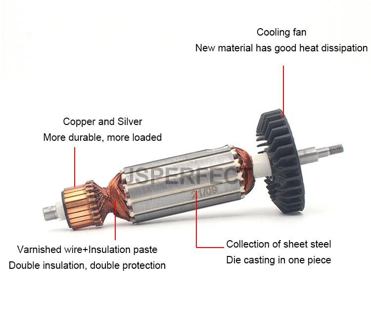 Mini Angle Grinder 100mm Machine Armature 9533 Model