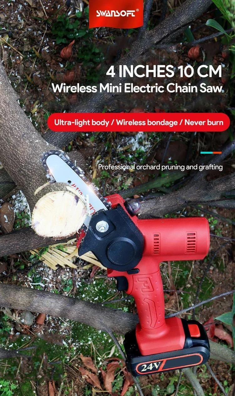 Lightweight Pruning Shears Electric Chainsaw for Tree Branch Wood Cutting