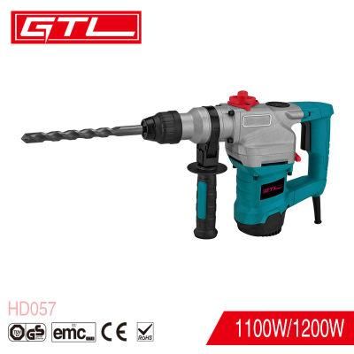 Power Tools Powerful 1200W Rotary Hammer Electric Hammer Drill (HD057)