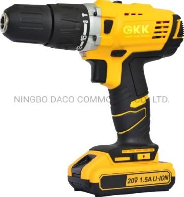 High-Quality 18/20V Lithium Cordless Drill Electric Tool Power Tool