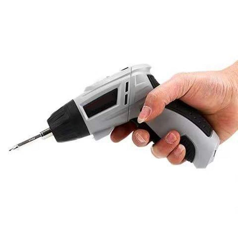 46 in One Cordless Drill Electrical Battery Air Pneumatic Electric Screwdriver 4.0V Drill Impact Wrench Mini Set Electric Screwdriver