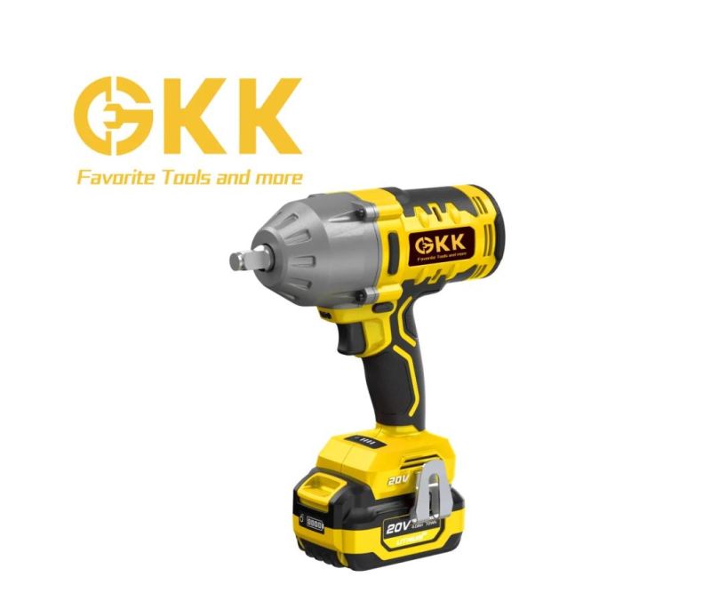 Power Tools 20V Lithium Brushless Impact Wrench Electric Tool Power Tool (4A/6A)