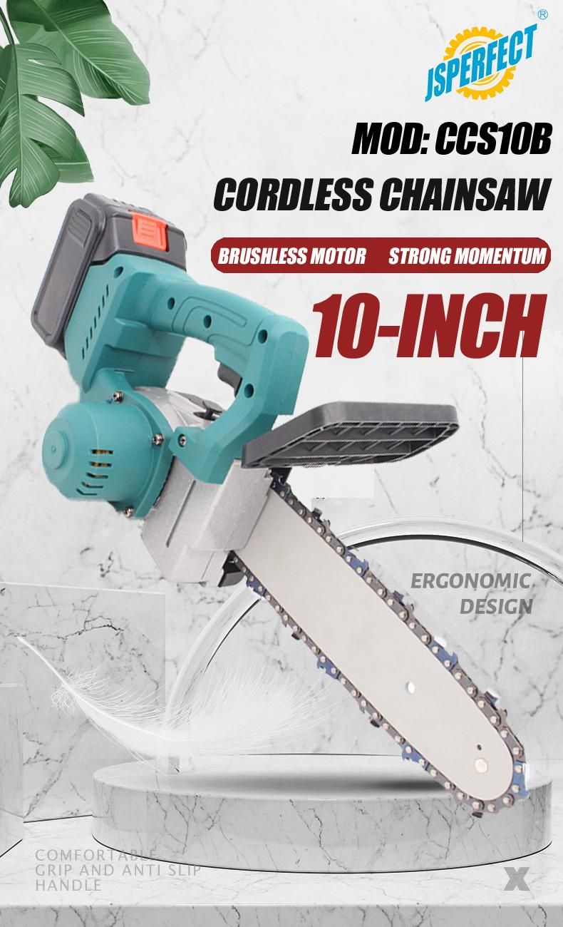 10inch Single Hand Held Cordless Chainsaw